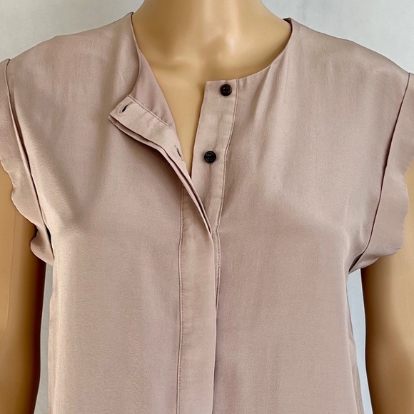 All Saints Romantic Roka Dress in Blush Pink, Women's Size 4 - Picture 7 of 12